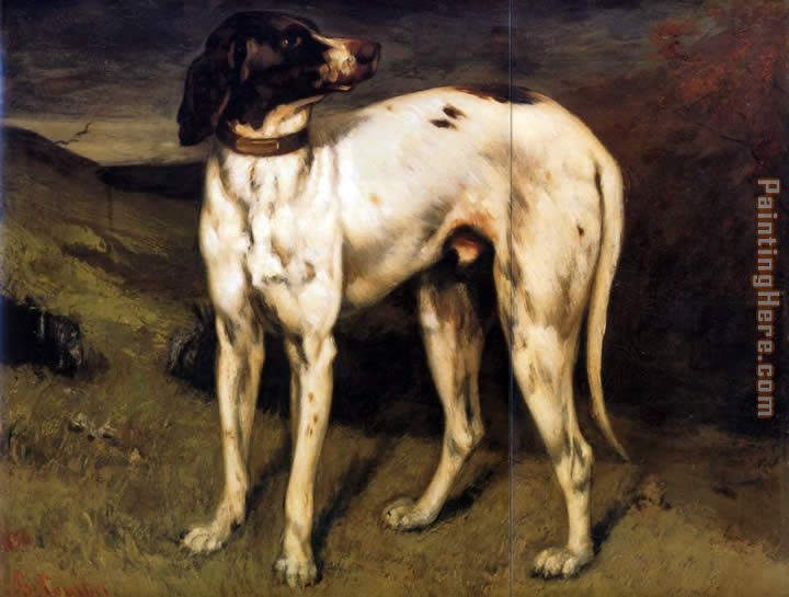 A Dog from Ornans painting - Gustave Courbet A Dog from Ornans art painting